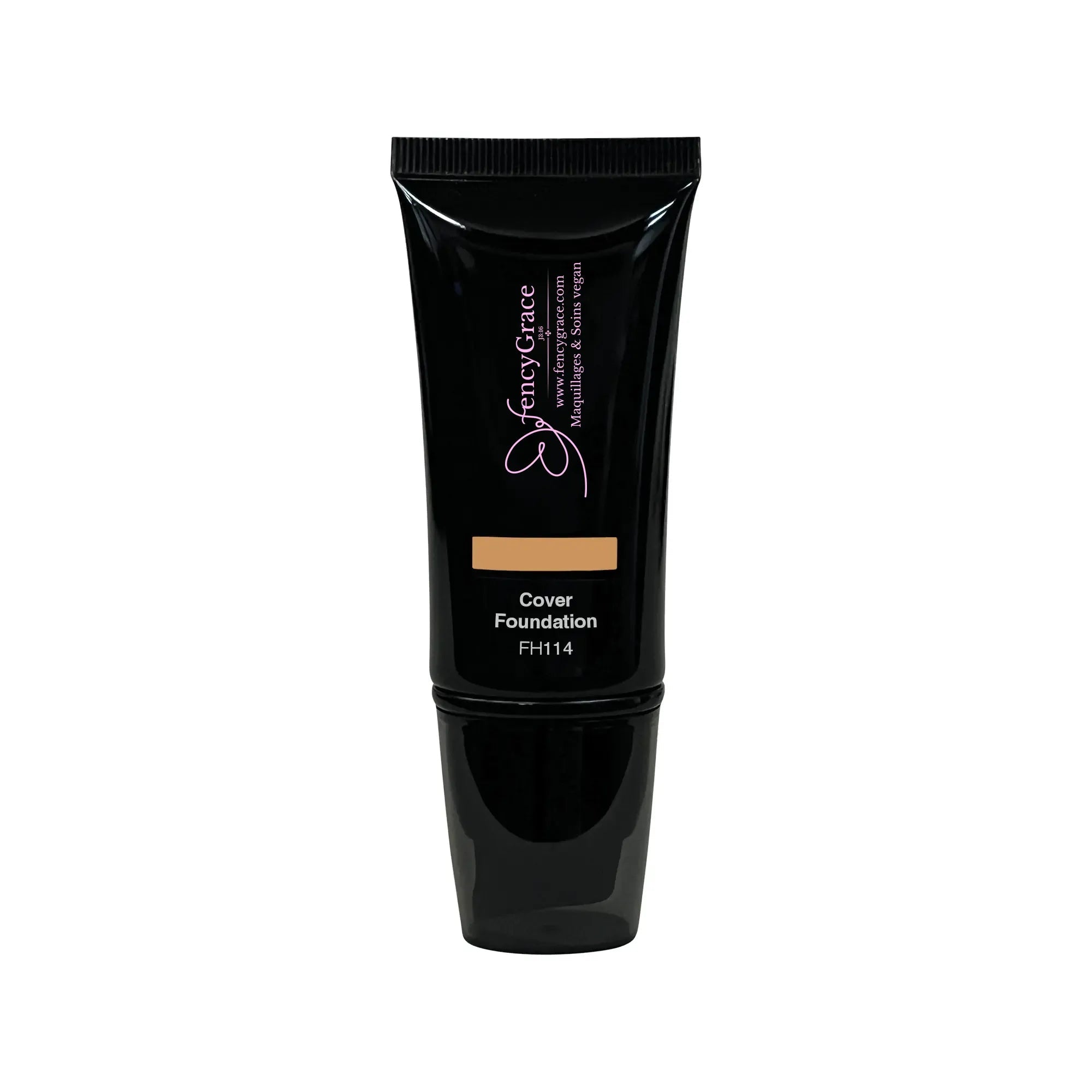 Fond de Teint Vegan Haute Couvrance – Fini Lumineux & Naturel | FencyGrace | Disponible en Plusieurs teintes - Fencygrace